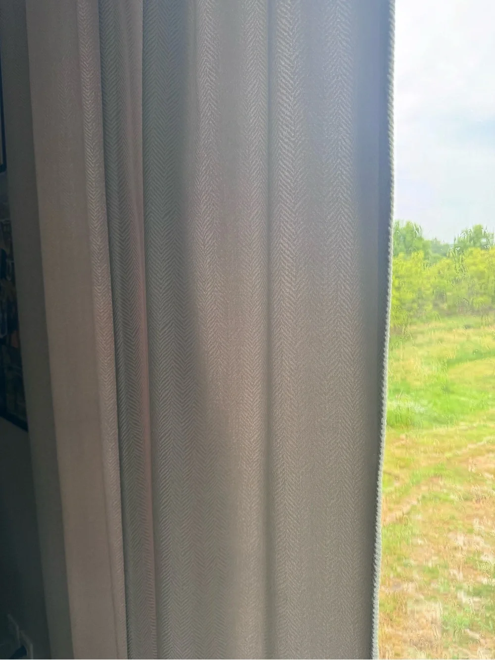 Neutral Light-Filtering Curtain Panels - Soft Taupe